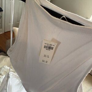 Abercrombie & Fitch White Maxi Dress